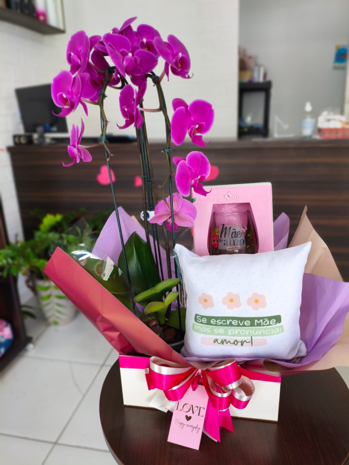 Box Orqu�dea Amor de M�e