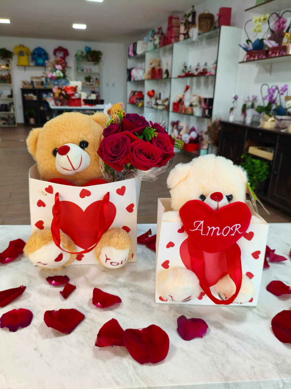 kit Duo Amor e Rosas
